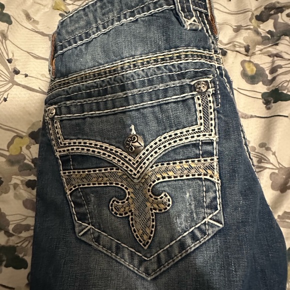 Men’s Gorges Straight Rock Revival Jeans size 32 - Picture 2 of 5